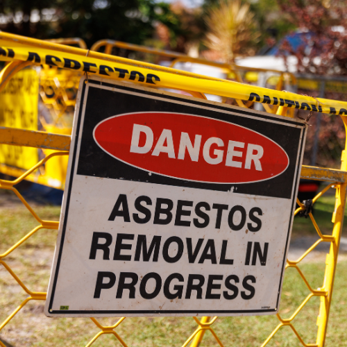 asbestos removal at Stirling